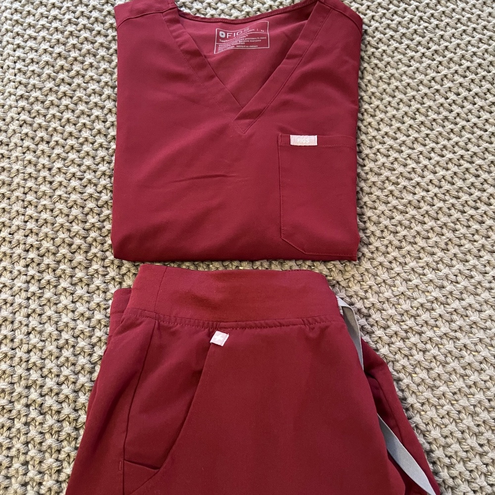 Figs scrubs set Top and Bottom included